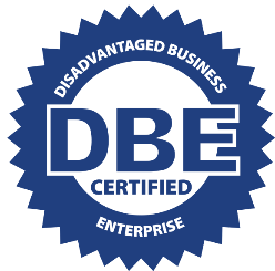 Certified DBE logo