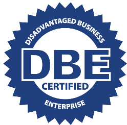 Certified DBE logo Certified DBE logo